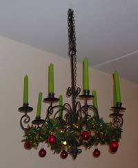 kerstkandelaar