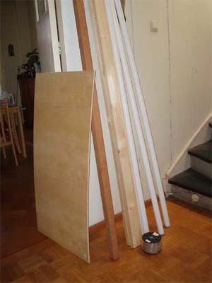 draagstoel materiaal