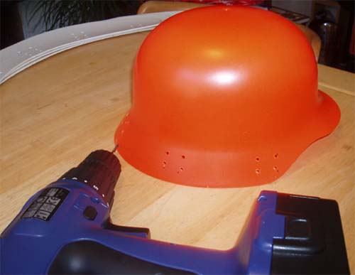 gaten in de helm gaten in de helm