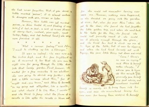 Alice's Adventures Under Ground - page 8 and 9