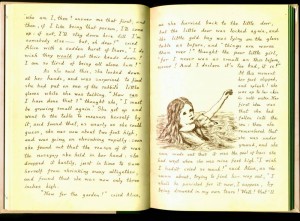 Alice's Adventures Under Ground - page 16 and 17