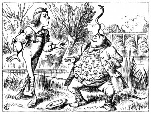 Father William balancing an eel - Chapter 5