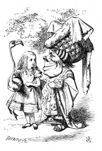 Alice and Duchess walking - Chapter 9