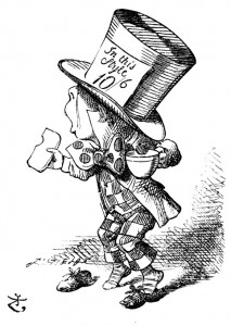 Hatter shaking off his shoes - Chapter 11