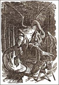 Jabberwock by John Tenniel