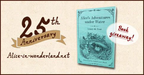 Alice-in-wonderland.net 25st anniversary giveaway