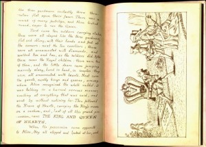 Alice's Adventures Under Ground - page 70 and 71