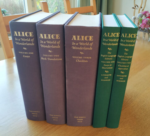 All 5 volumes of "Alice in a World of Wonderland"