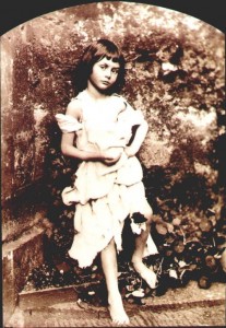 Alice Liddell as a beggar-child. Probably late 1850s (source: Lewis Carroll in Wonderland. The life and times of Alice and her creator, Stephanie Lovett Stoffel, 1997, p.1)