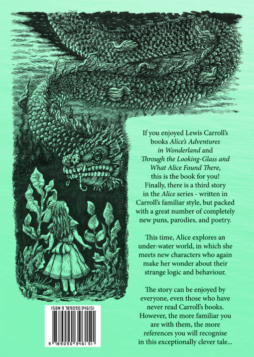 Back cover of Alice's Adventures under Water