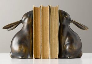 Rabbit bookends