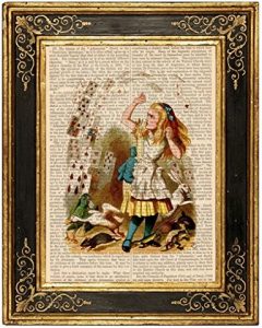 Framed book and illustration art