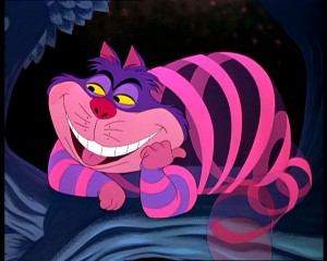 Disappearing Cheshire Cat