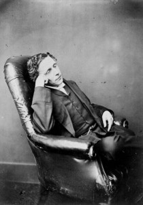 Charles Ludwidge Dodgson (Lewis Carroll), 25 years old, taken in 1857, taken in 1857