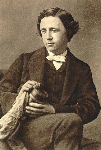 Charles Ludwidge Dodgson (Lewis Carroll), 31 years old, photographed by O.G. Reijlander at 28 March 1863