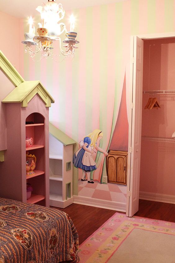 Alice in Wonderland nursery ideas blog