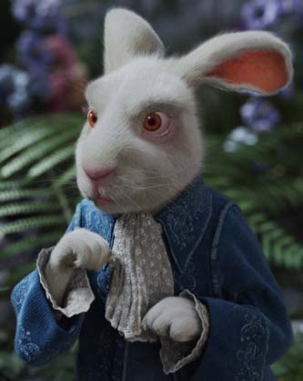 Tim Burton's White Rabbit