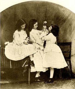 Alice with her sisters; Lorina and Edith