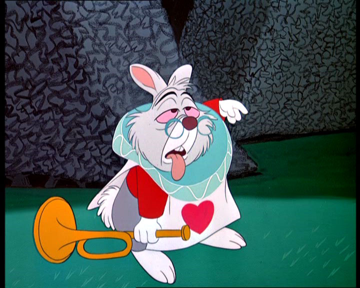 disney alice in wonderland characters rabbit