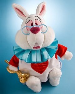 White Rabbit plush doll