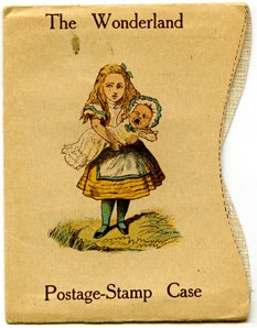 Cover of Lewis Carroll's Wonderland postage stamp case